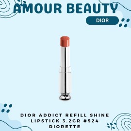 DIOR ADDICT REFILL SHINE LIPSTICK 3.2GR 524 DIORETTE